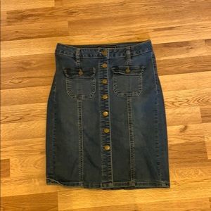 Jean skirt Cato barley worn